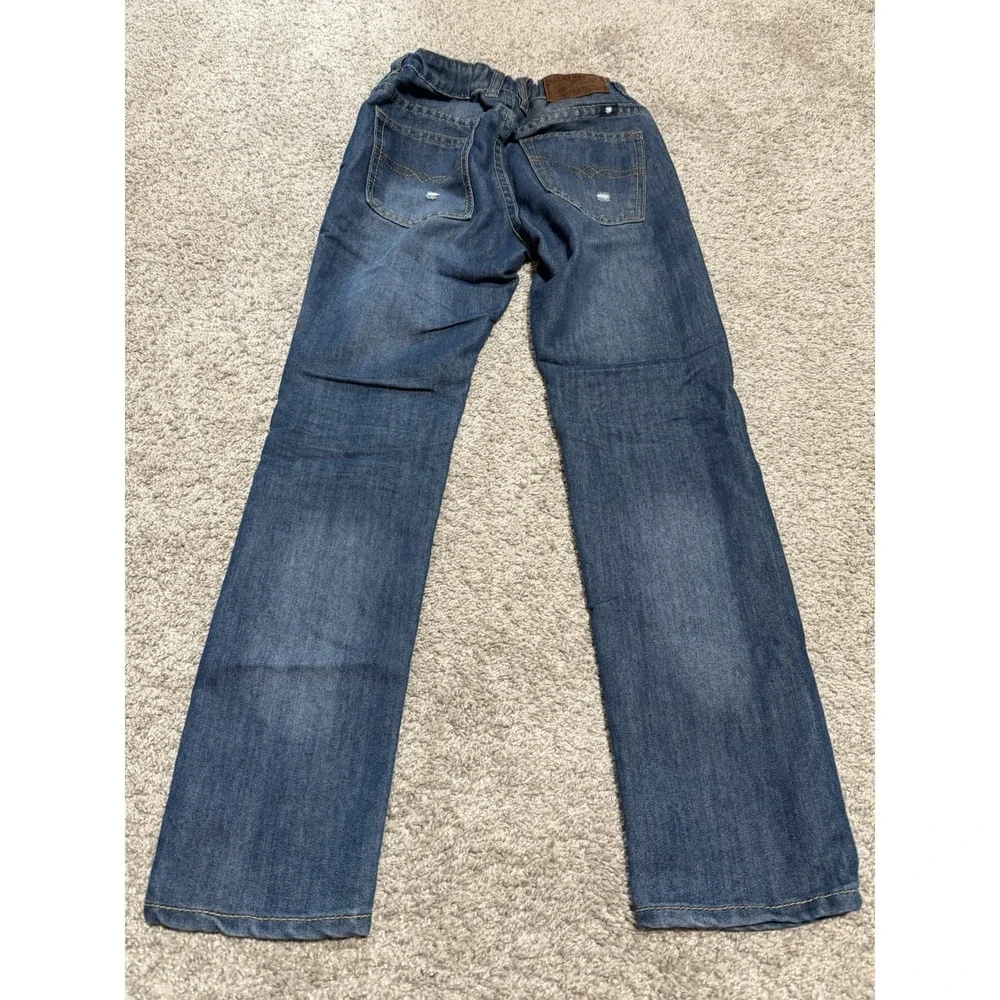 Lot of 2 Youth Boy's Lucky Brand & The Children's Place Blue Denim Jeans Size 10